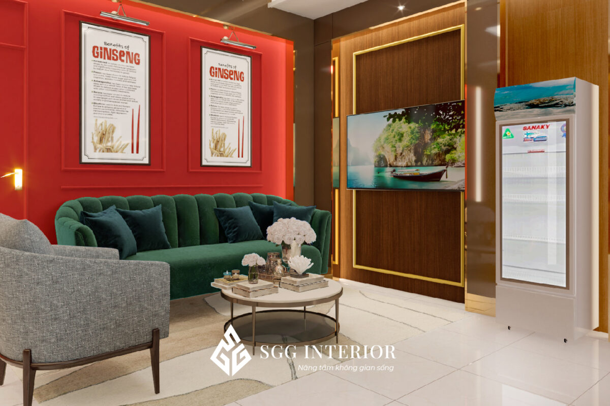 Thiết kế cửa hàng Sâm Ngọc Linh - Kontum 7