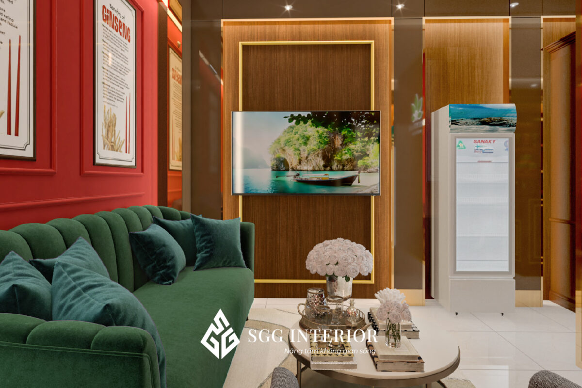Thiết kế cửa hàng Sâm Ngọc Linh - Kontum 8