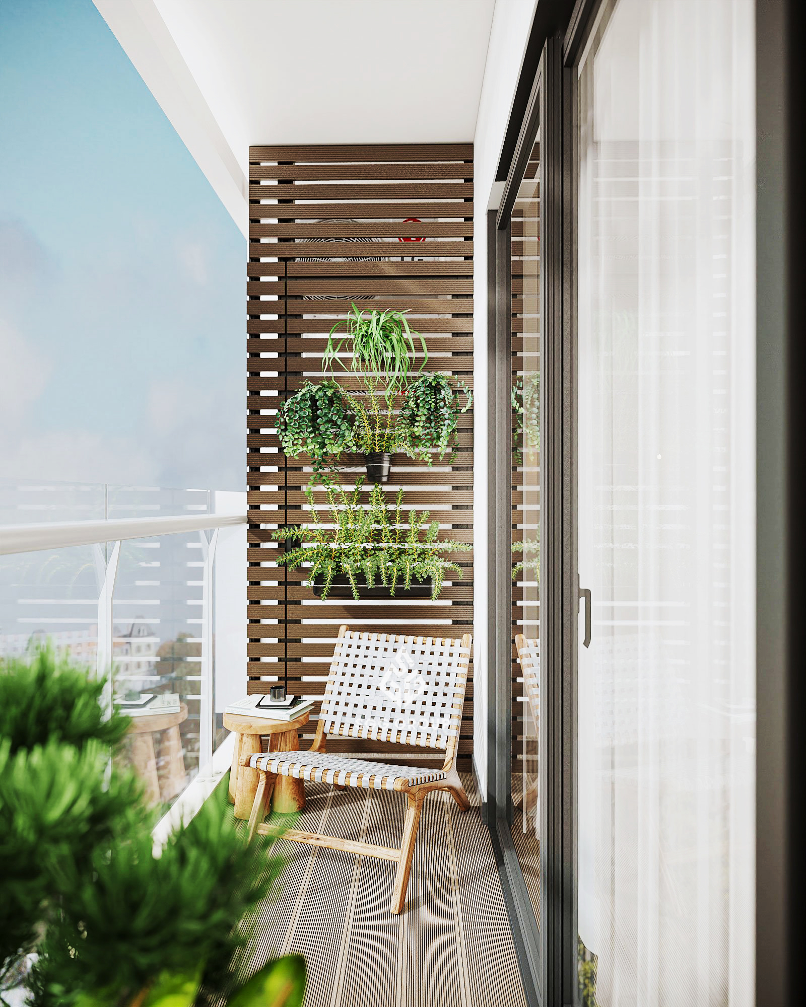 Thiết kế nội thất căn hộ 3PN theo phong cách Farmhouse - TRINITY TOWER