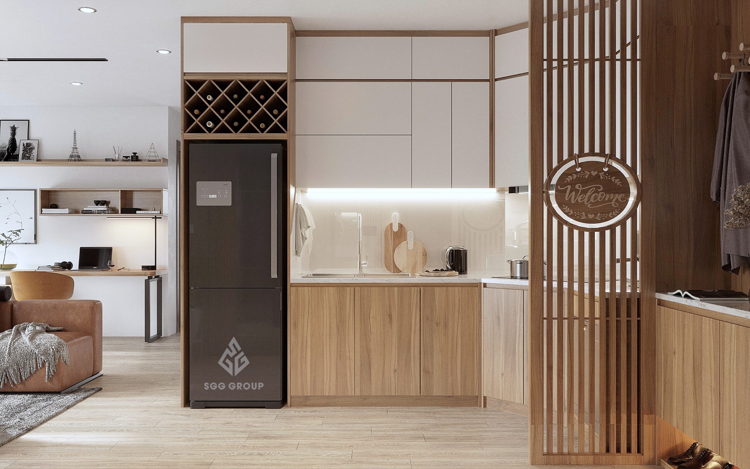 TỐI ƯU CÔNG NĂNG TRONG CĂN HỘ 2PN+1 - VINHOMES SMART CITY