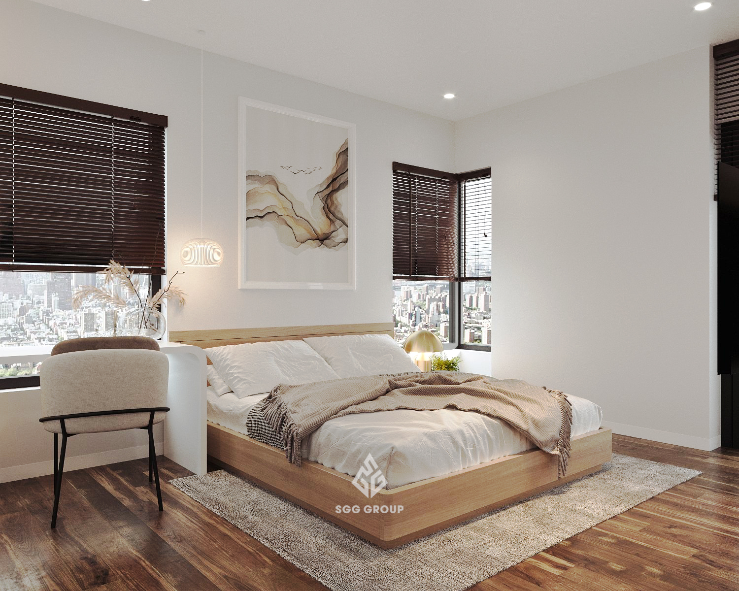 SGG Interior - 5 Quy tắc thiết kế phòng ngủ trong thiết kế nội thất