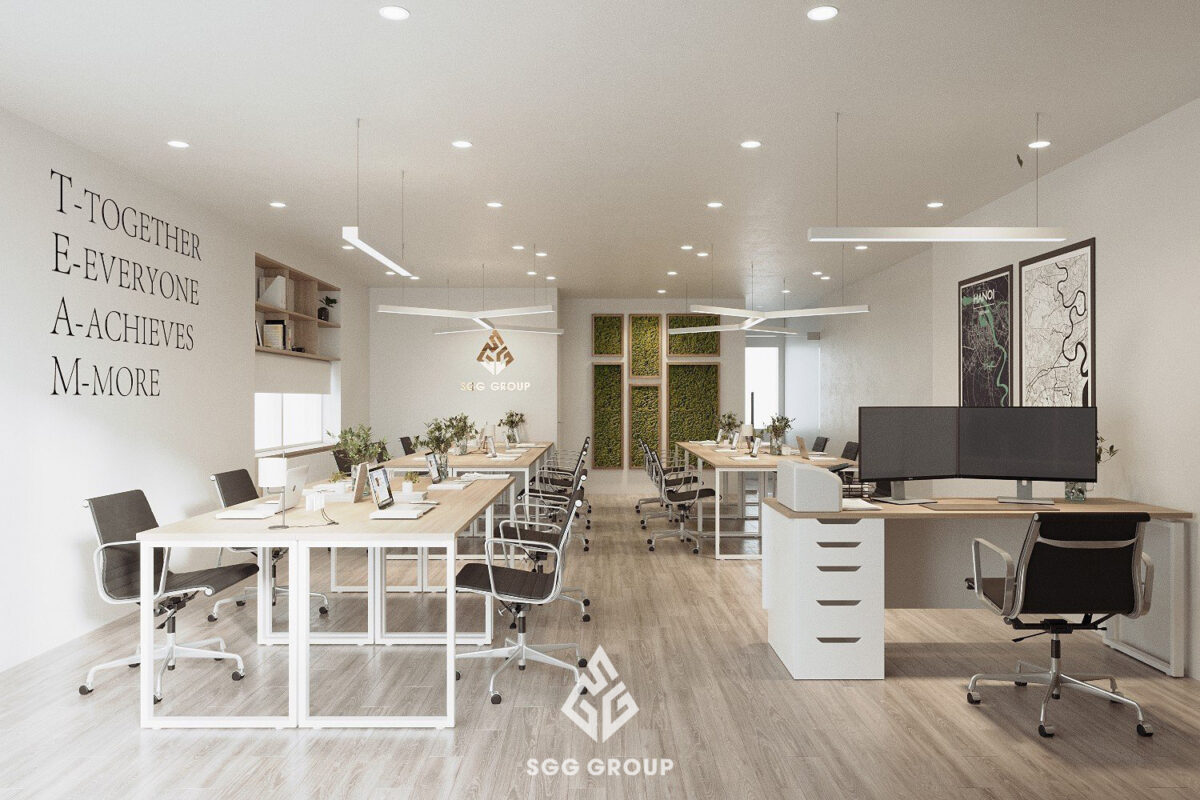 Thiết kế nội thất văn phòng bất động sản tại Hồ Chí Minh 11