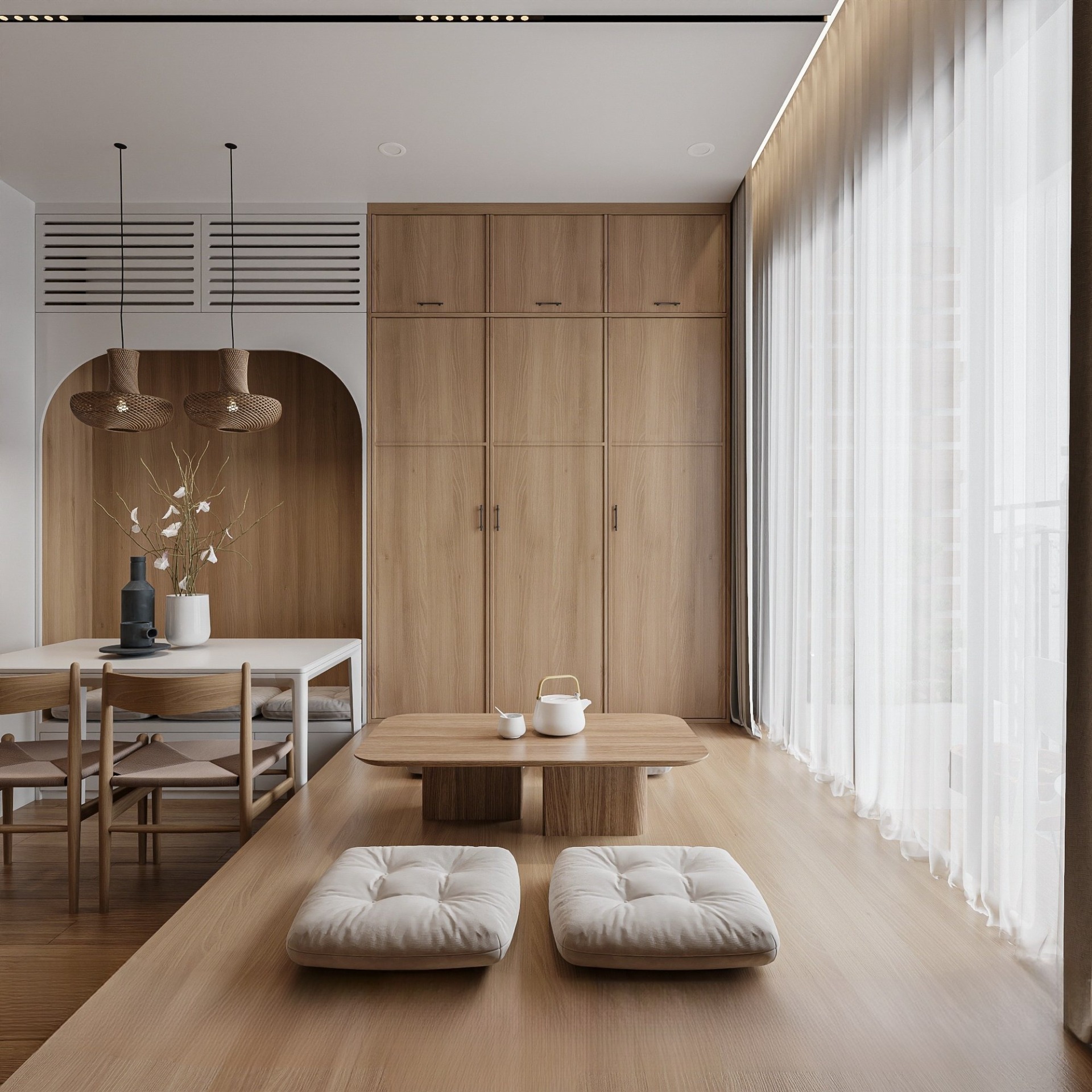 NÉT NHẬT BẢN TRONG CĂN HỘ 1 PHÒNG NGỦ | VINHOMES OCEAN PARK