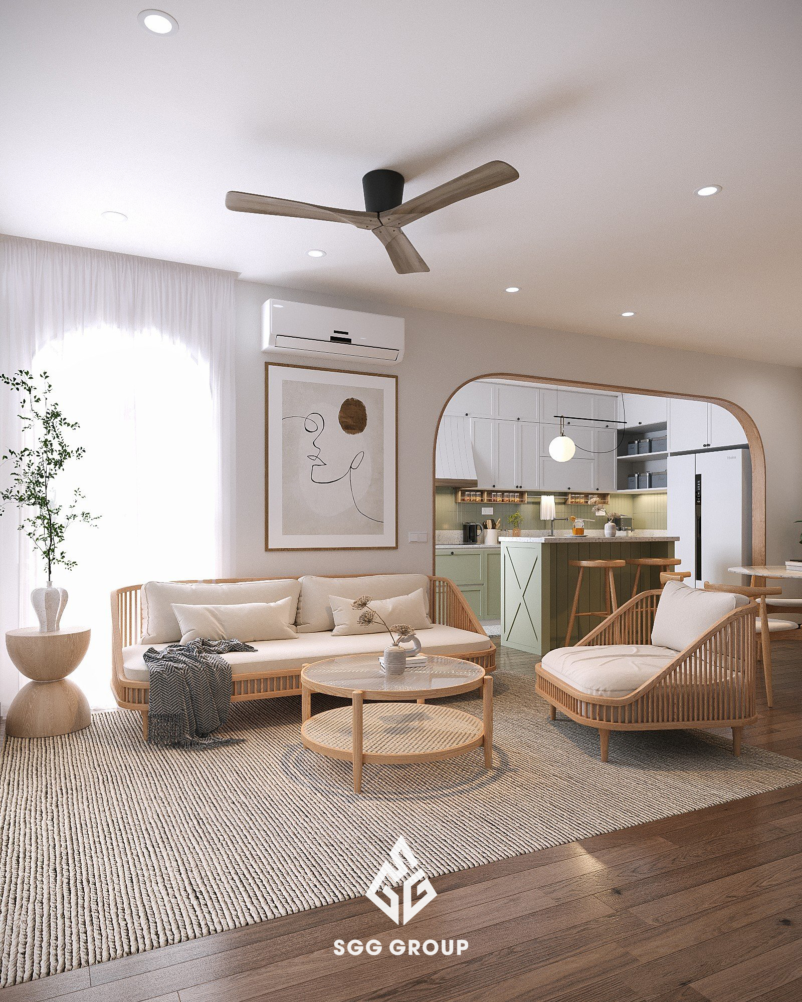 Thiết Kế Nội Thất Chung Cư Tecco Garden Thanh Trì – Nhà Chị Thúy
