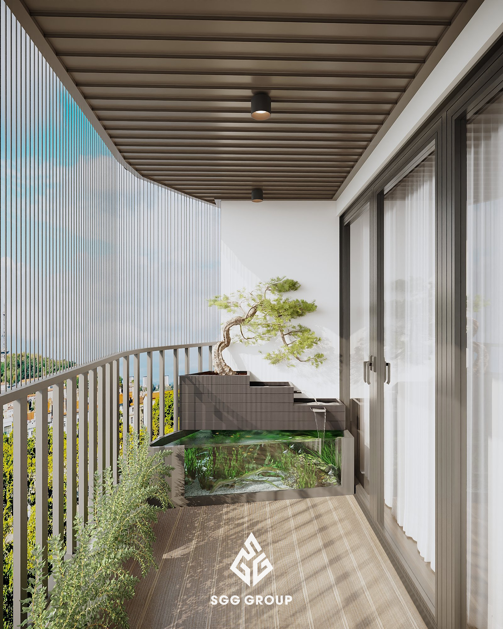 Thiết kế nội thất cho căn hộ 3PN tại chung cư han jardin - Ngoại giao đoàn