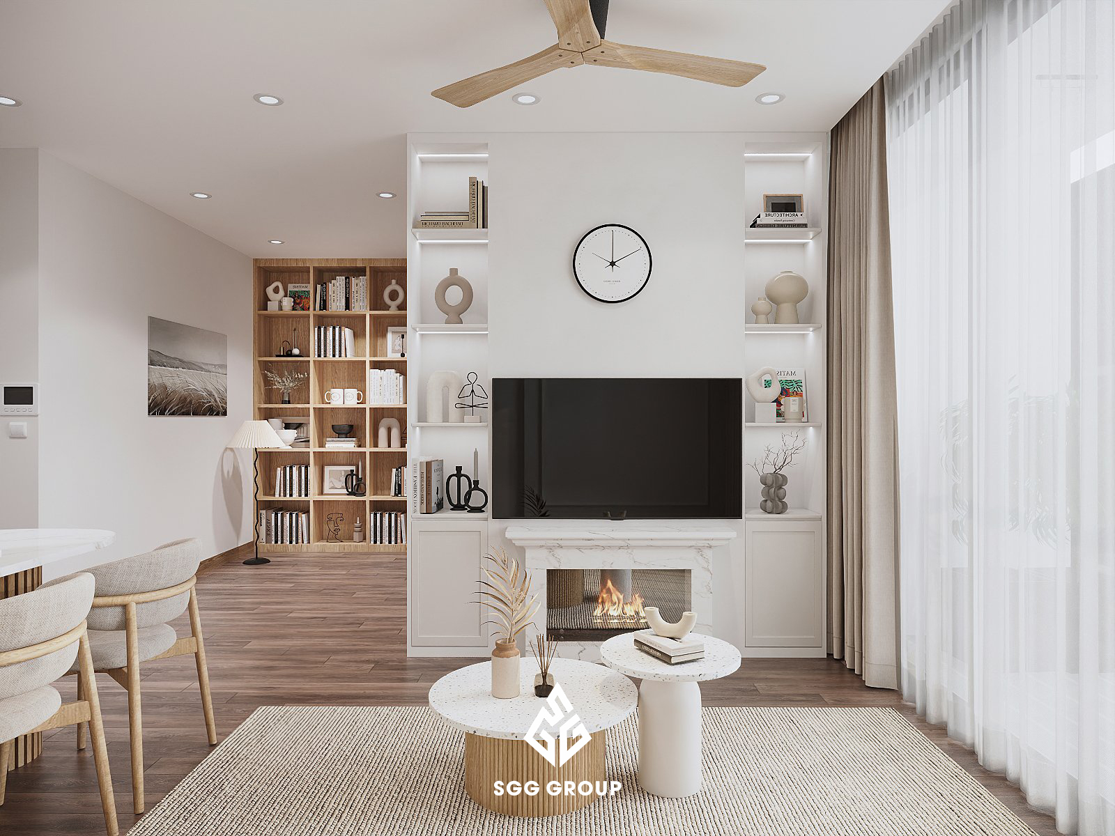 Thiết kế không gian nghỉ dưỡng cho ngôi nhà thứ 2 - Căn hộ 1PN+1 Masterise Vinhomes Smart City