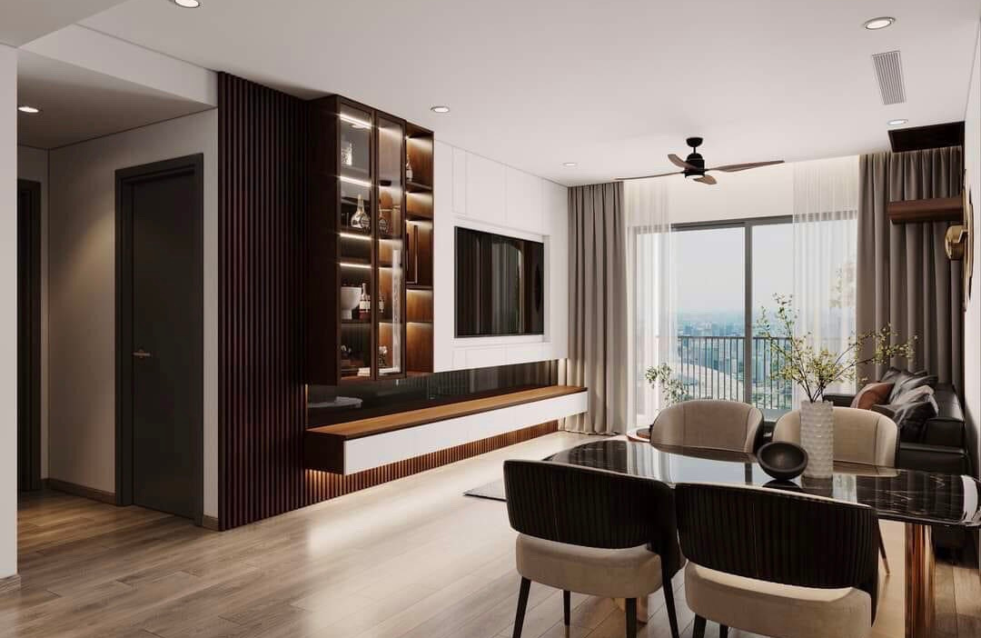 phong cách thiết kế nội thất hiện đại