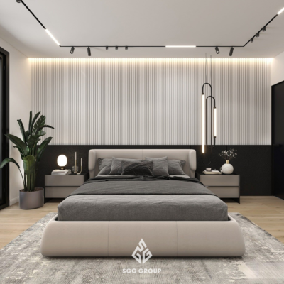 phòng ngủ master nội thất sgg