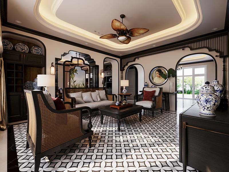 Nội thất indochine