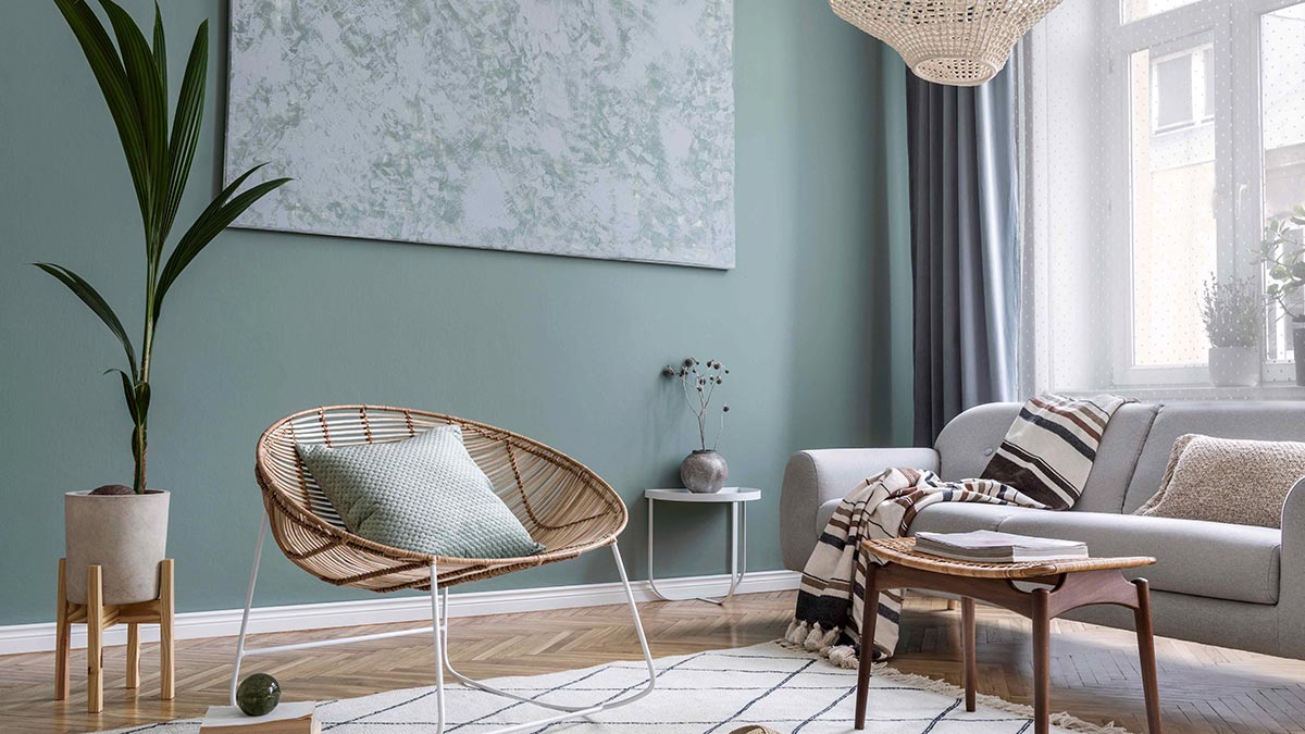 dán tường hay sơn tường nội thất SGG