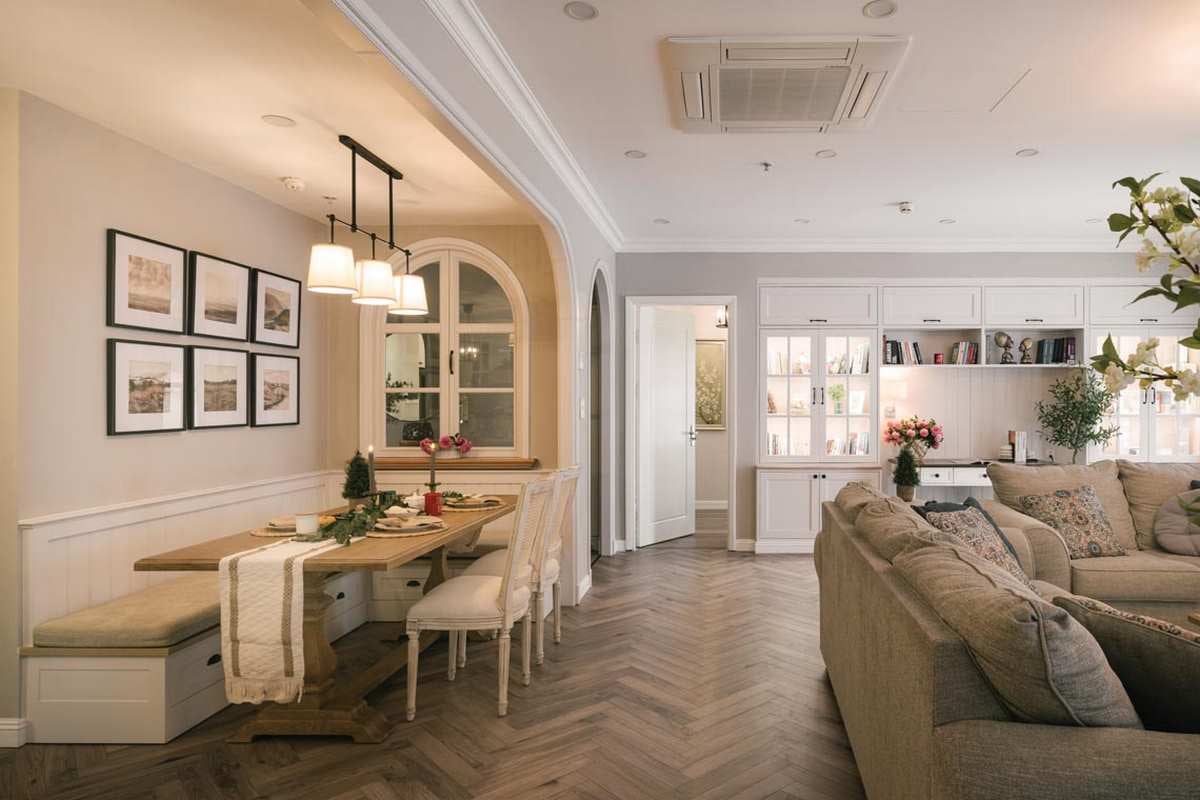 phong cách thiết kế Farmhouse