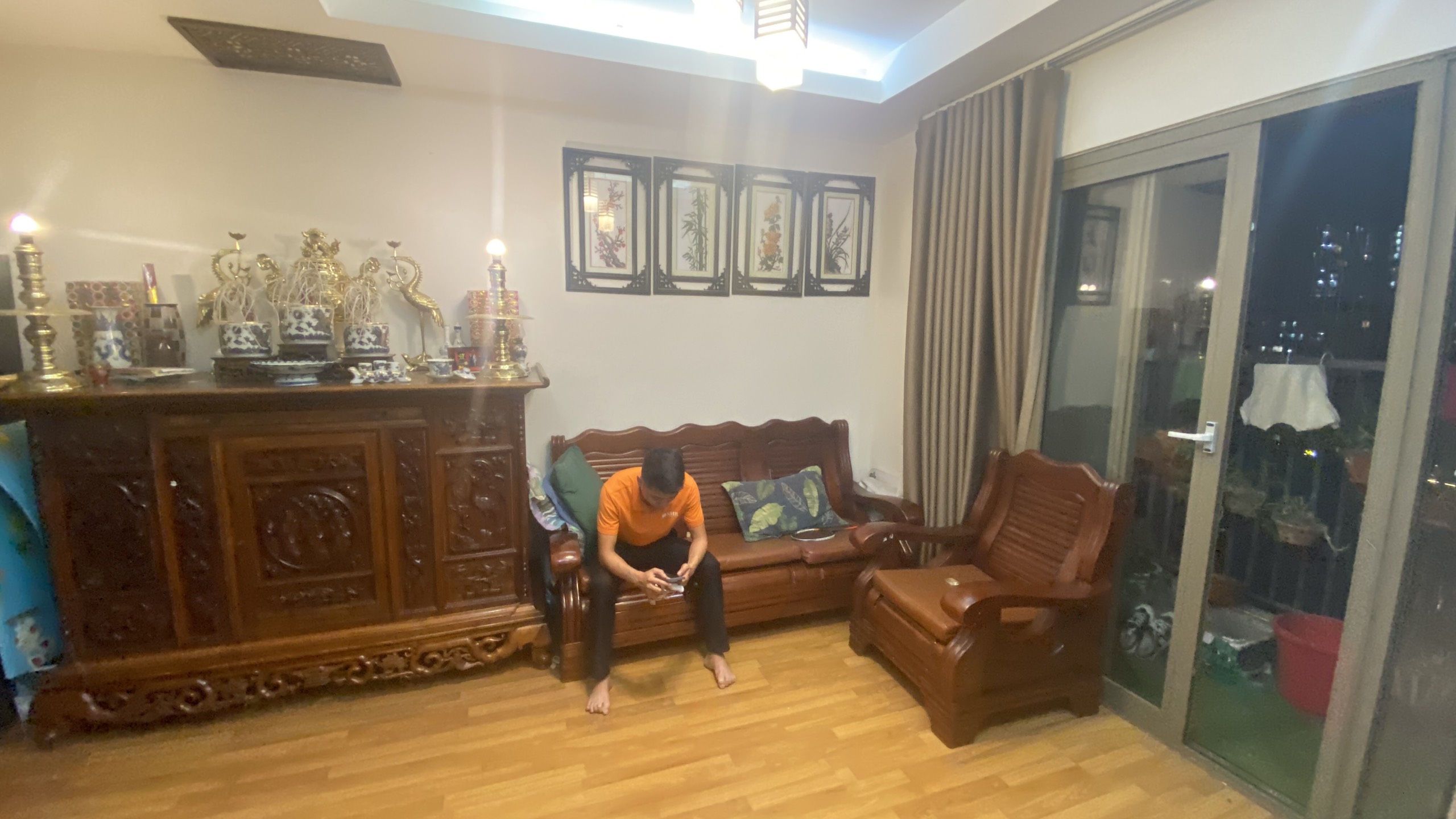 Cải tạo chung cư 62m2 tại Home city thành diện mạo như mơ
