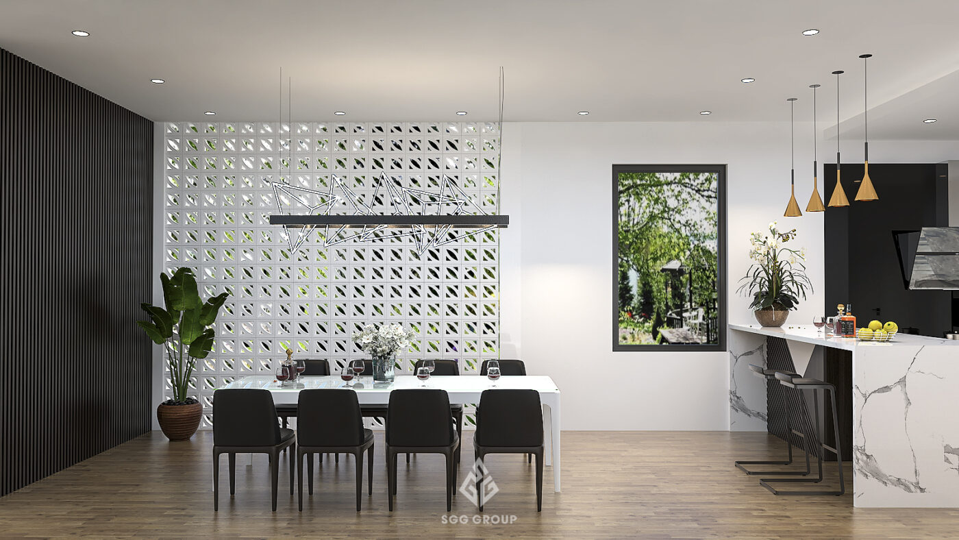 Mẫu Thiết Kế Nhà Phố 2 Tầng 1 Tum Hiện Đại: Sự Kết Hợp Hoàn Hảo Giữa Thẩm Mỹ Và Công Năng 7