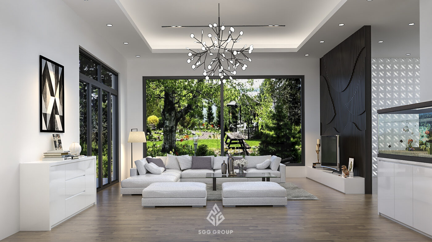 Mẫu Thiết Kế Nhà Phố 2 Tầng 1 Tum Hiện Đại: Sự Kết Hợp Hoàn Hảo Giữa Thẩm Mỹ Và Công Năng 4