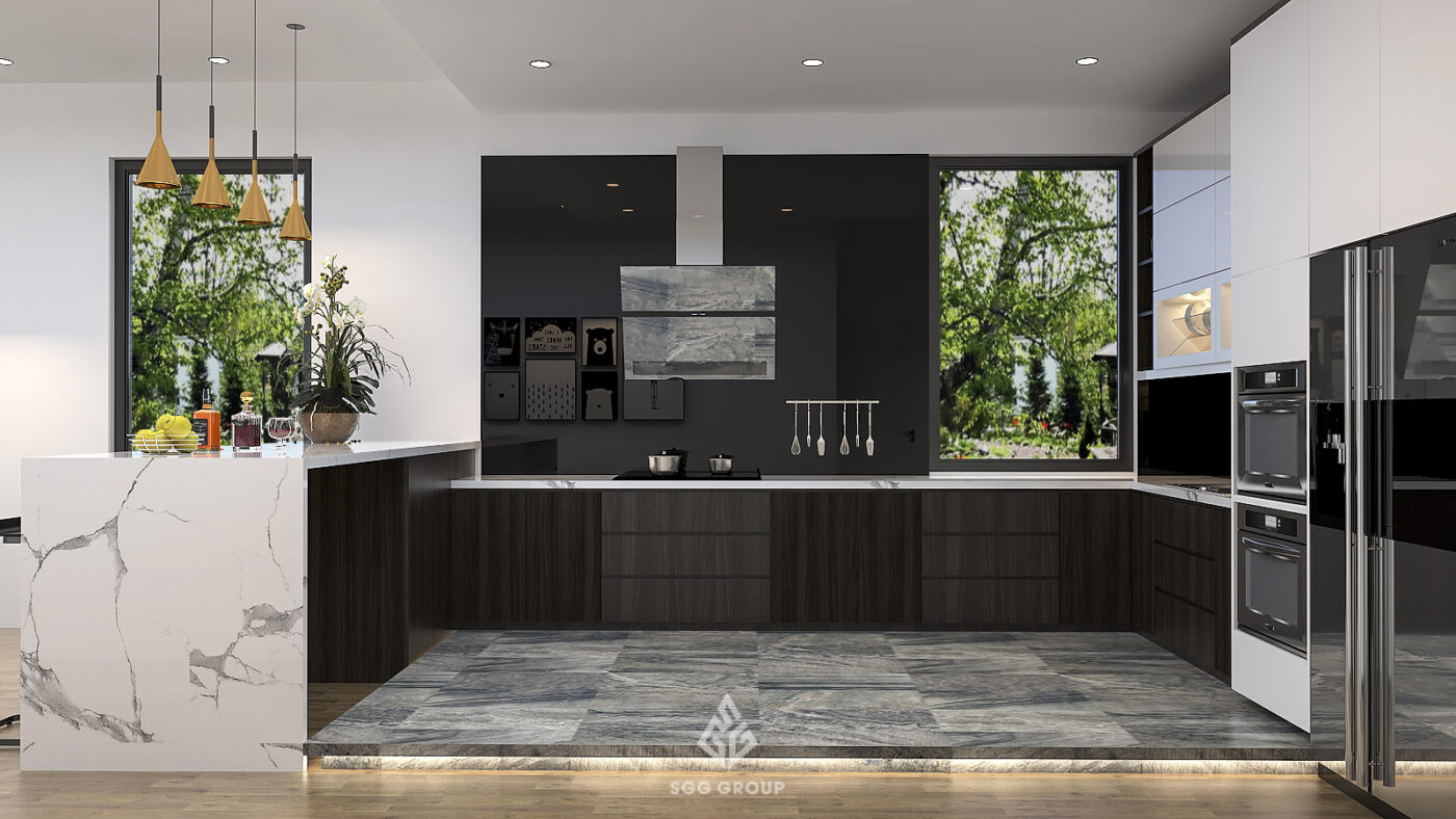 Mẫu Thiết Kế Nhà Phố 2 Tầng 1 Tum Hiện Đại: Sự Kết Hợp Hoàn Hảo Giữa Thẩm Mỹ Và Công Năng 8