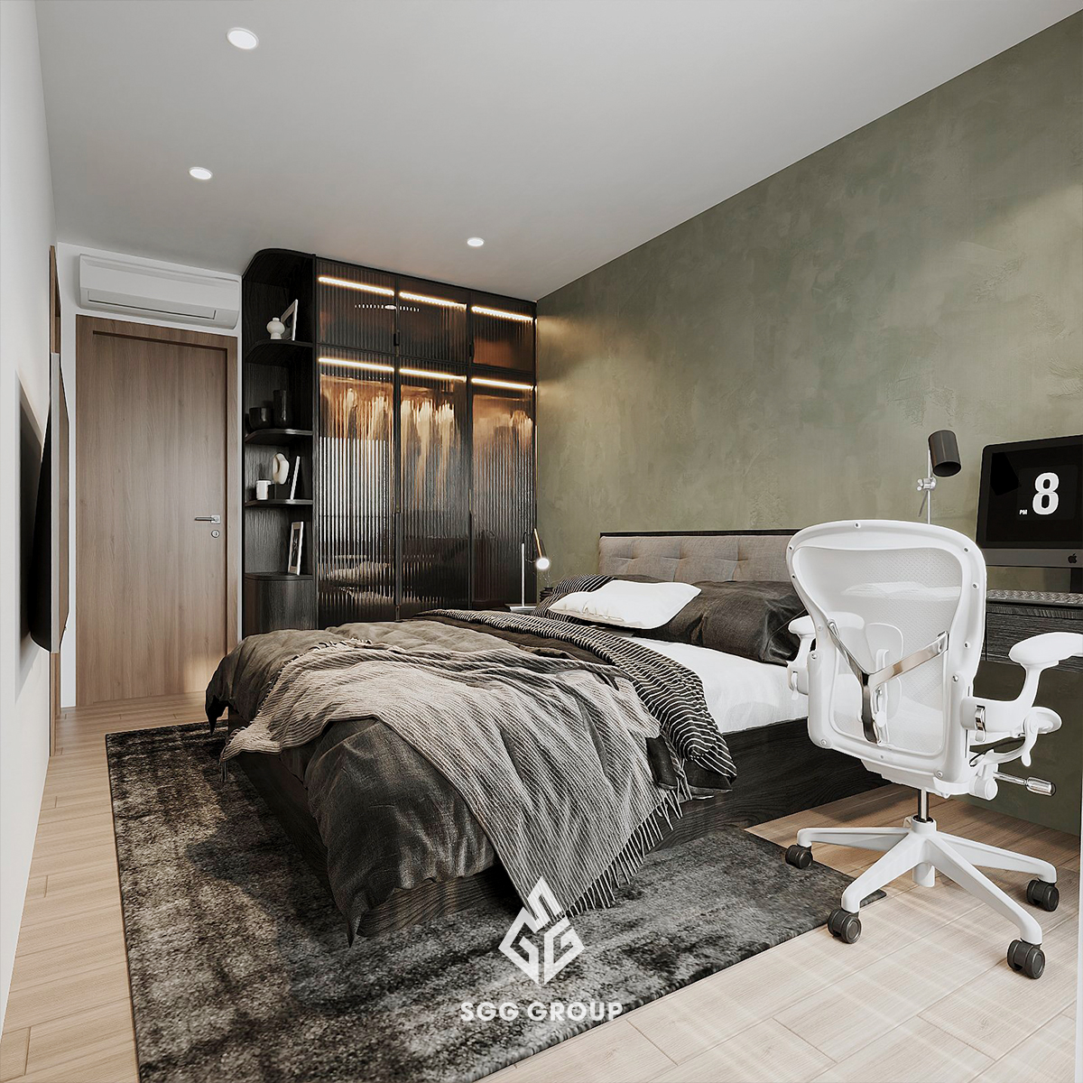 Thiết kế nội thất căn hộ theo phong cách Rustic cho người yêu thiên nhiên