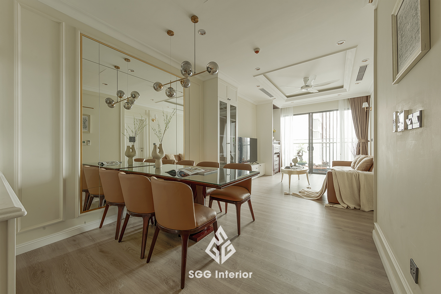 Vẻ đẹp nao lòng của căn hộ 107m2 tại dự án BRG Diamond Residence