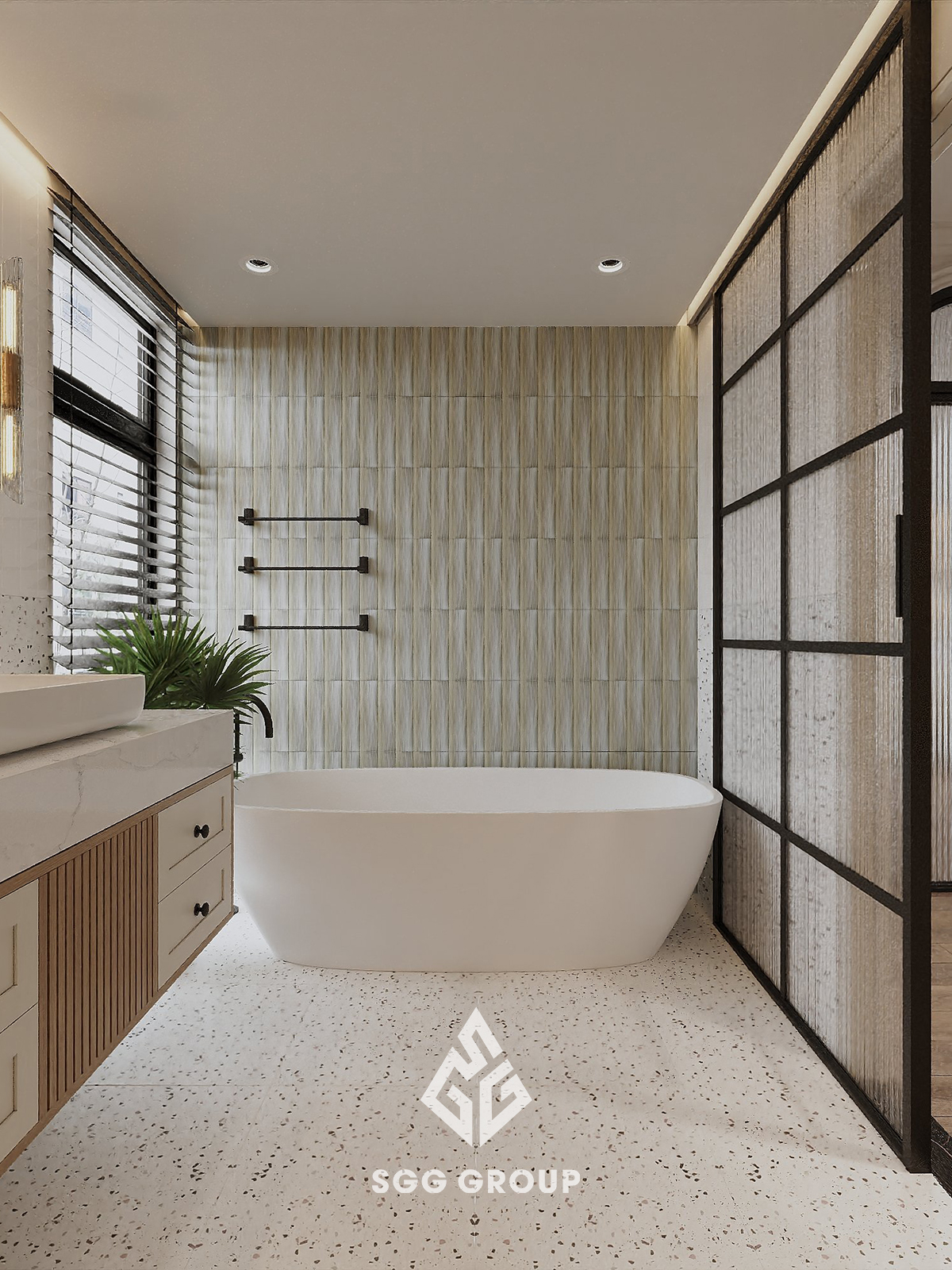 HH House - Vẻ đẹp nhẹ nhàng tại Villa Sao Biển, Vinhomes Ocean Park