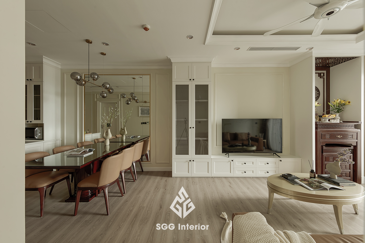 Vẻ đẹp nao lòng của căn hộ 107m2 tại dự án BRG Diamond Residence