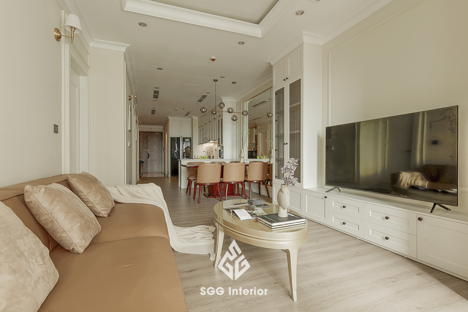 Vẻ đẹp nao lòng của căn hộ 107m2 tại dự án BRG Diamond Residence