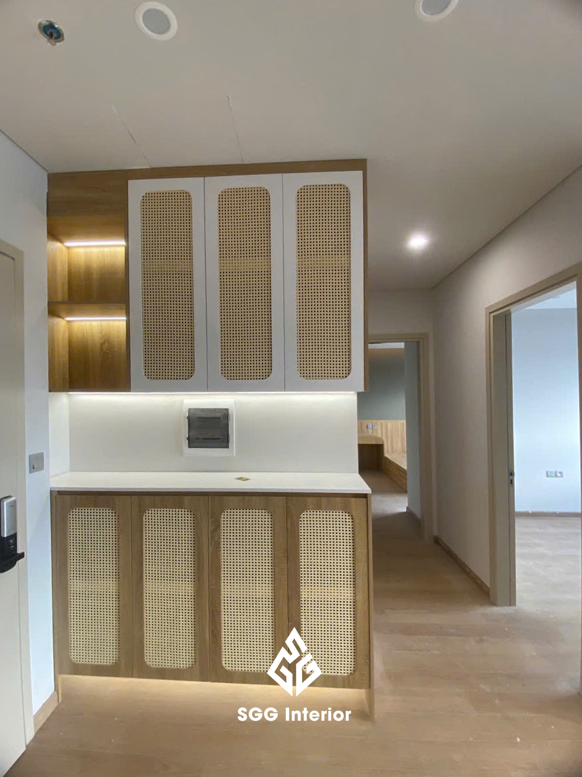 Tinh tế từng góc nhỏ trong căn hộ 64m2 (2PN) Moonlight An Lạc