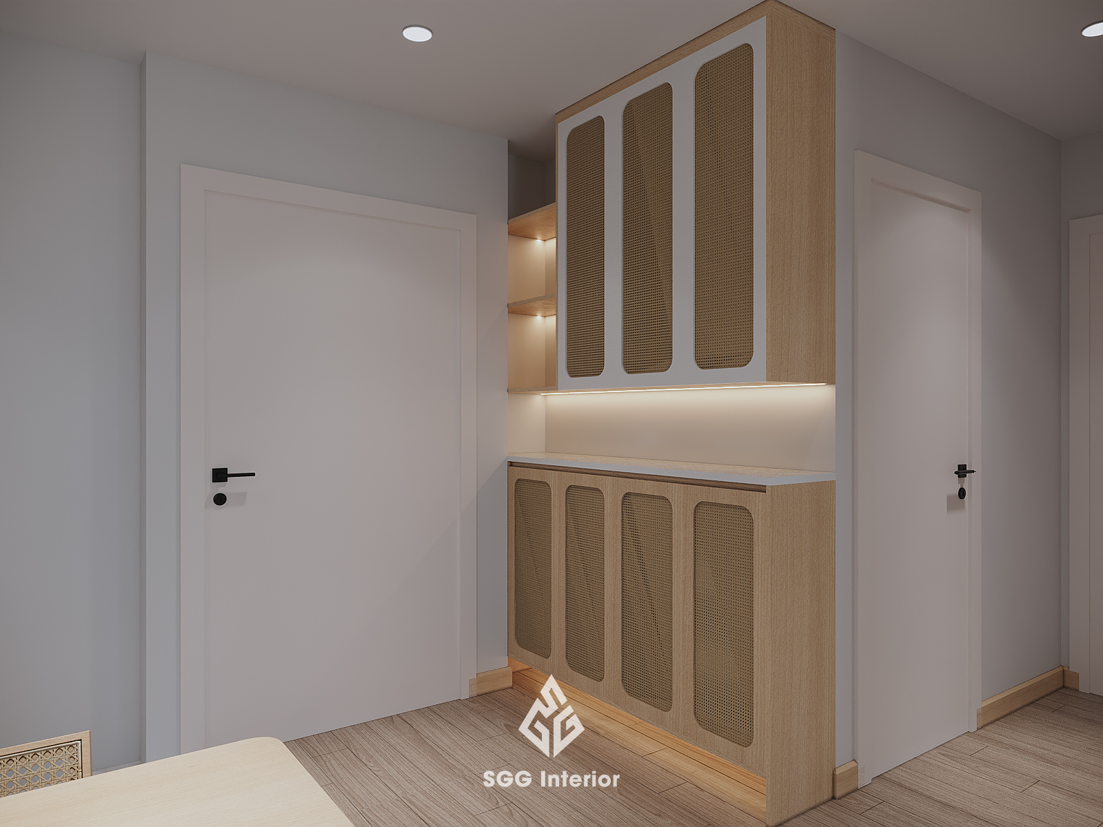 Tinh tế từng góc nhỏ trong căn hộ 64m2 (2PN) Moonlight An Lạc