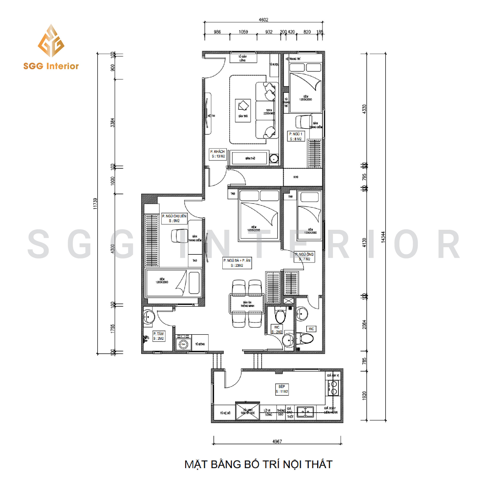 Mang hơi thở mới cho căn nhà tập thể tại phố Hoàn Kiếm