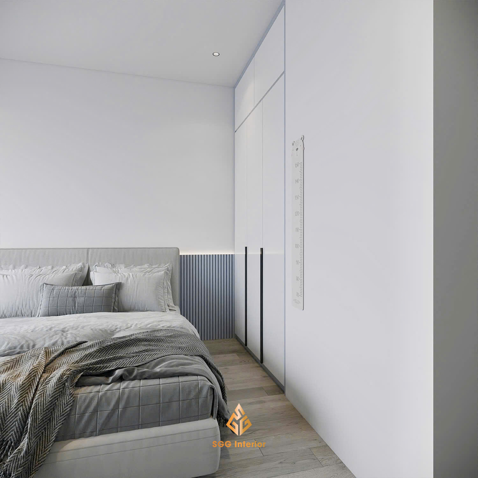 Thiết kế nội thất thanh thoát cho căn hộ Vinhomes Skylake Phạm Hùng