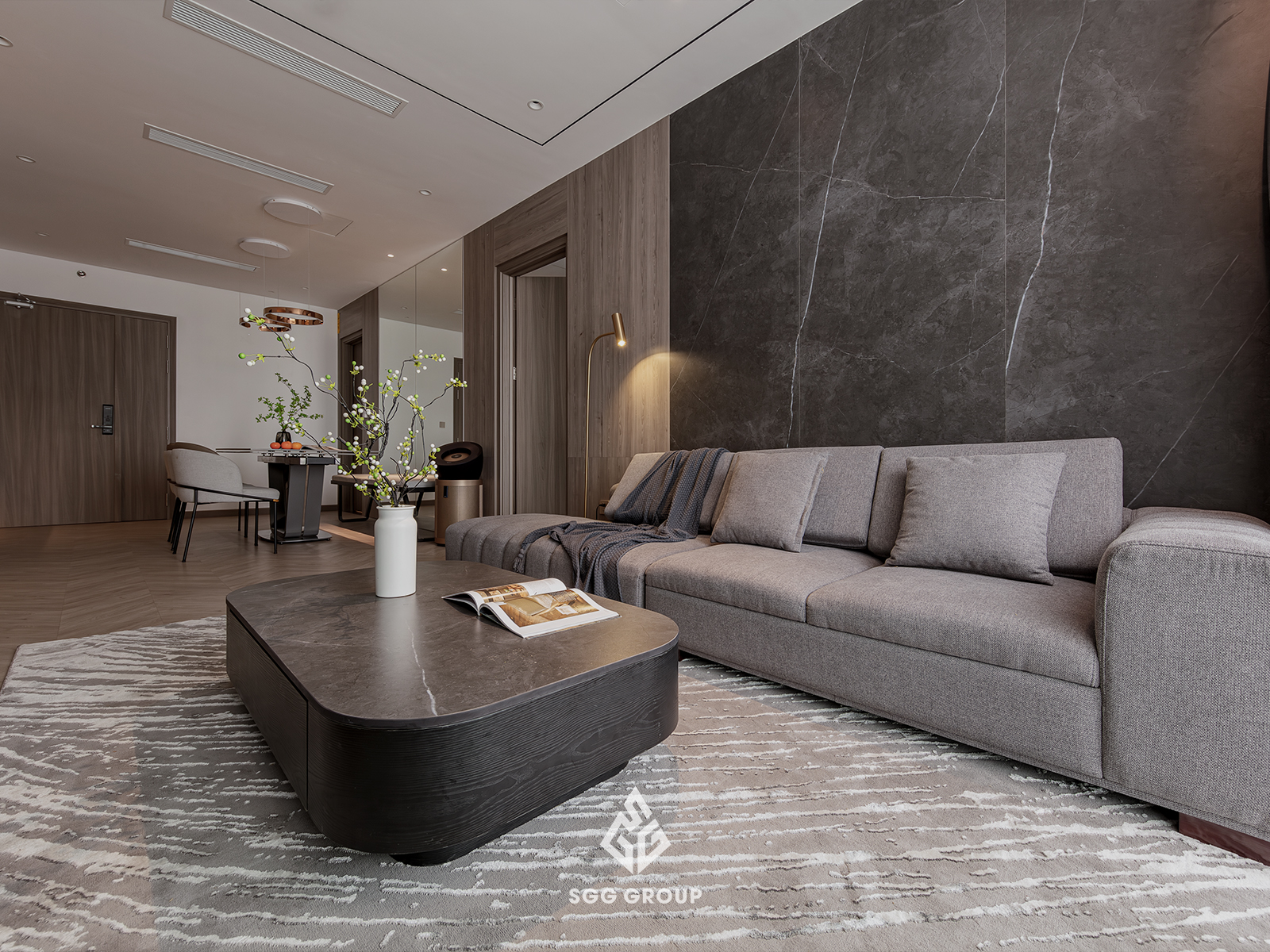 Melamine vân đá - vật liệu của sự sang trọng, hiện đại